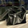 Autumn and Winter Bag Simple Retro Crossbody Bag All Fashion Shoulder Bag Splicing Women's Bag