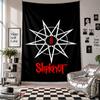 Wall TapestrySlipknot Art Hanging Cloth Decorative Background Cover for Room Decoration