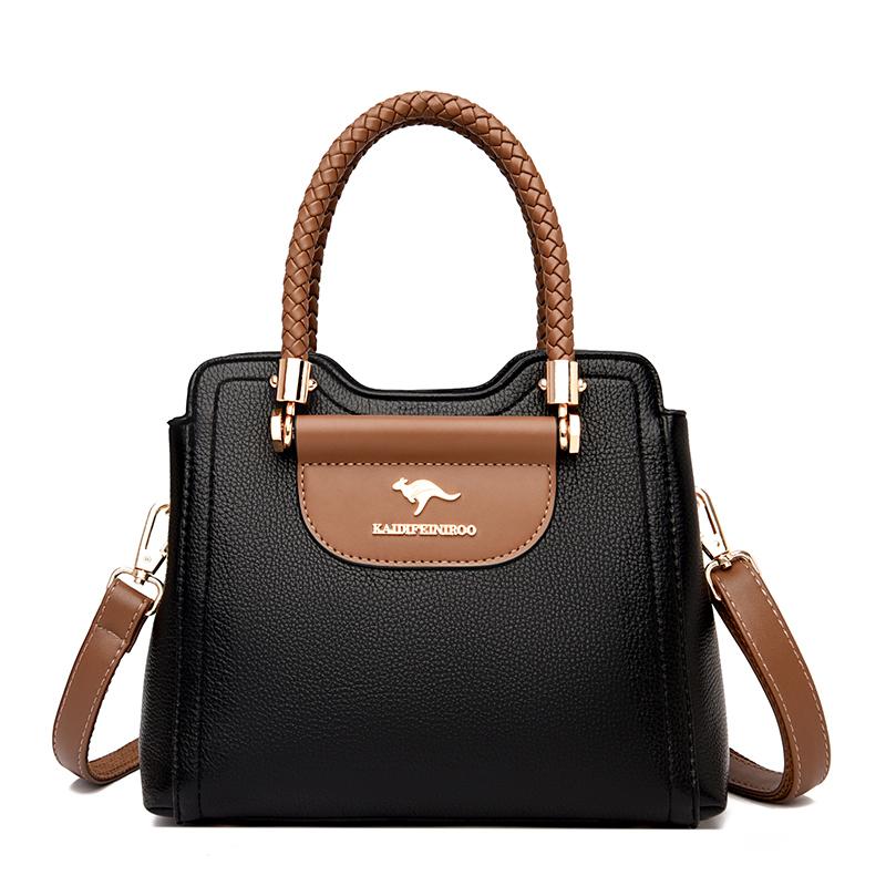 Genuine Brand Handbags For Women 2024 Luxury Ladies Hand Bag Female Leather Shoulder Top-Handle Crossbody Bags Casual Tote Sac