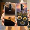 TPU Phone Cases For Redmi Note 8 Pro Case Clear Lovely Flowers Lightweight Cover For Xiaomi Redmi Note8 Pro Phone Housing Fundas
