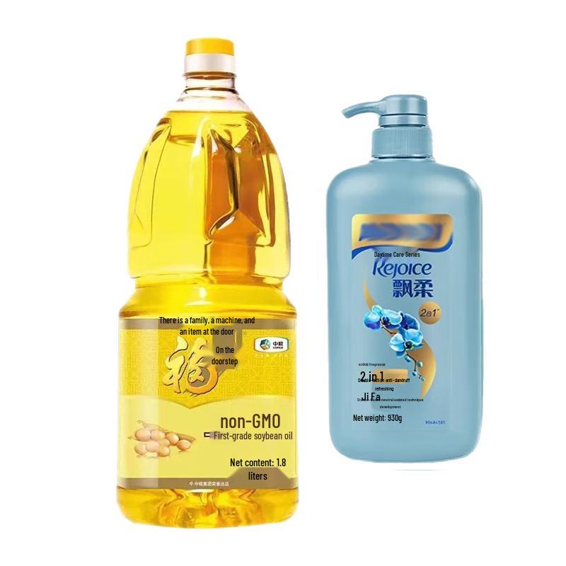 

Rejoice Anti-Dandruff Shampoo & COFCO Soybean Oil Bundle