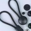 Truck Tie Down Kit Fastener Bungee Shock Cord Cover Clip Bungee Loop with Knob for Marine Boat RV Caravan Vehicle Cover