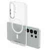 Magnetic Case For Samsung Galaxy S26 Ultra Airbag Bumper Camera Protection PC Hard Back Cover CA1002