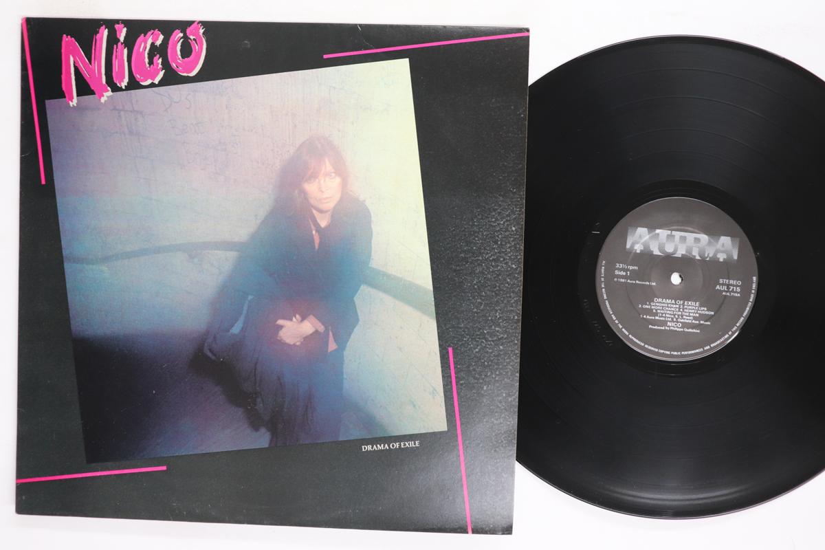 Виниловая пластинка NICO  Drama Of Exile AUL715 AURA 1981 UK Рок Б/у