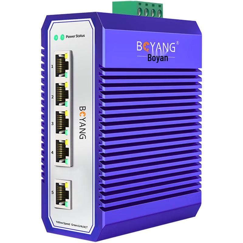 Boyang Industrial DIN Rail Ethernet Switch