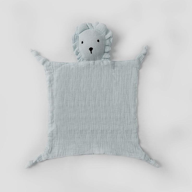 Pure Cotton Baby Comfort Blanket & Rabbit Doll Sleep Companion
