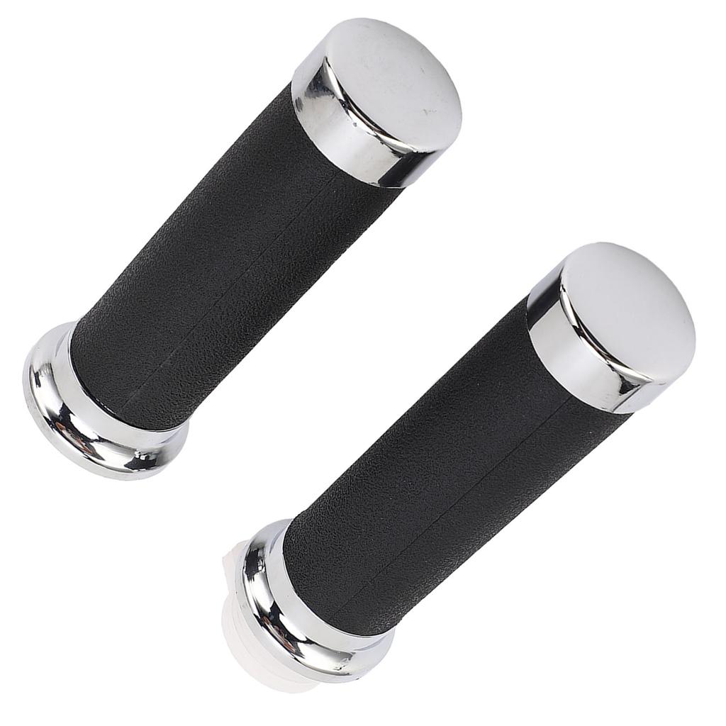 1Pair Motorcycle Handle Grip Ergonomic Slip Resistant Throttle Handle Replacement For Shadow 400 750 VT600 VT750