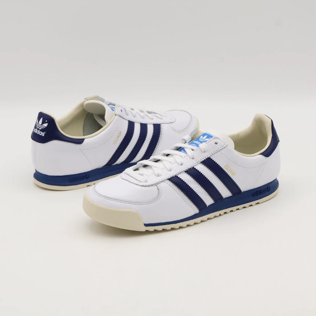 ID2110 Adidas Originals Guam Footwear White Dark Blue Cream White Navy (Men's)
