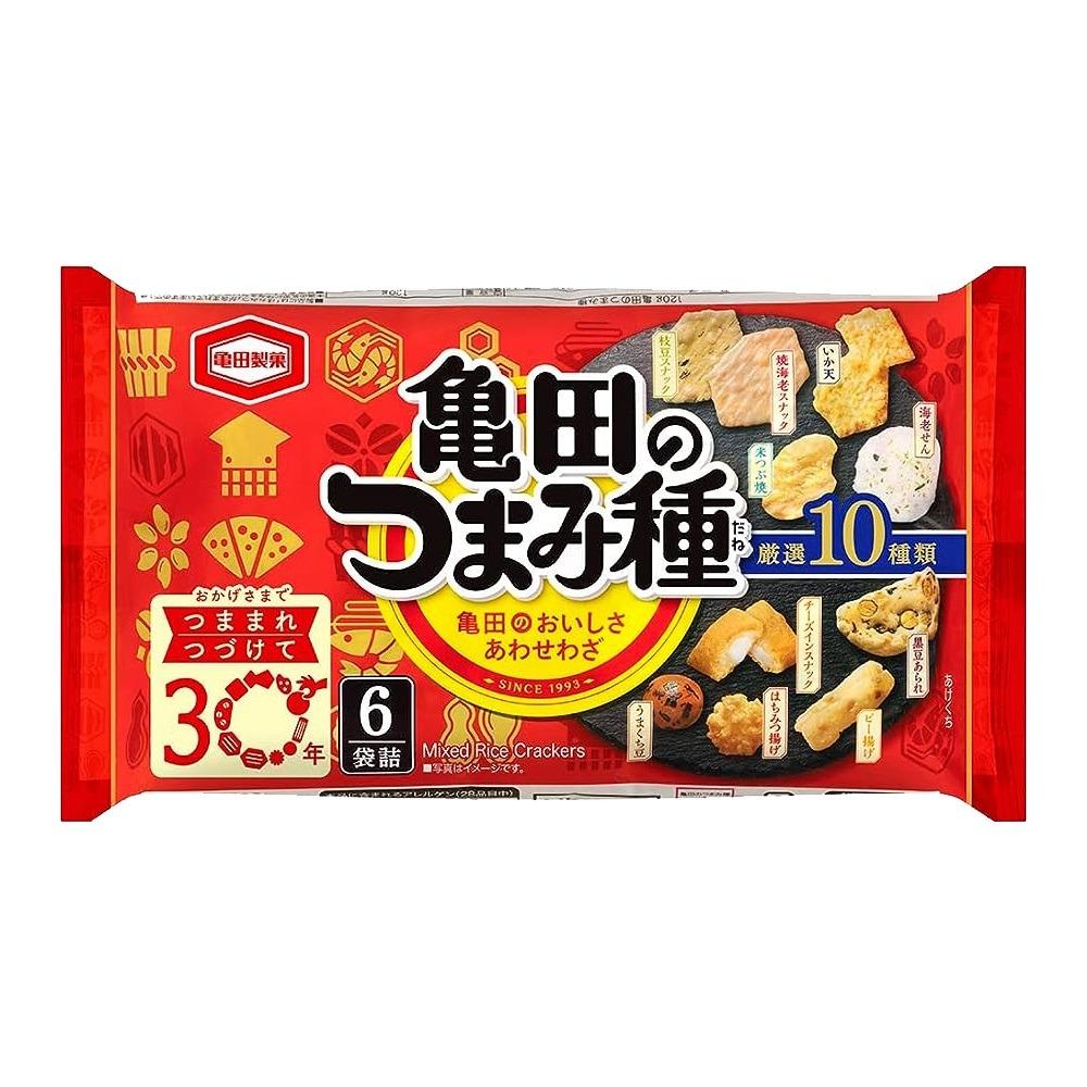 Kameda Tsumamidane Assorted Rice Cracker Rice Snack 120g