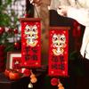 Chinese Style 2025 Snake Year Wall Hanging Spring Festival Couplet  New Year Scene Decoration