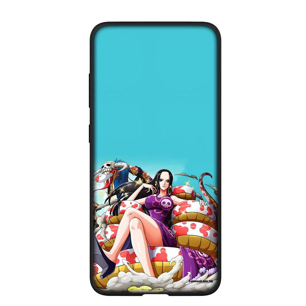 Phone Case for iPhone 17 15 16 Plus Redmi Note 14 12 11 13 Pro Max Huawei P30 P20 Lite OPPO A60 A40 A80 A54 Luffy Boa Hancock One Pieces Poster Cover