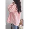 Women's Simple Sweet Pure Cotton Long Sleeve Shirt for Spring, Autumn & Winter