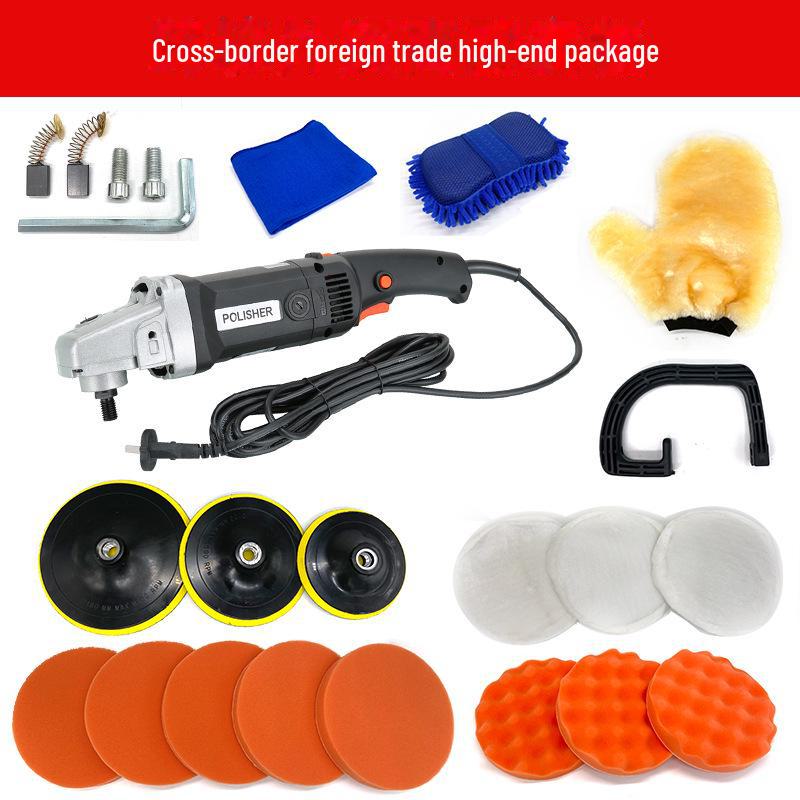 Car Polishing & Waxing Machine Set - Meets EU, US & UK Standards