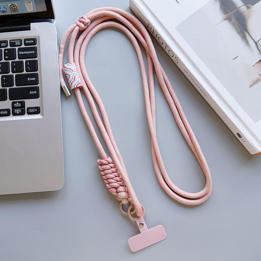 Korea Universal Adjustable Phone Lanyard Strap Mobile Phone Hanging Rope Neck Straps Anti-lost Lanyards Cell Phone Accessories
