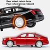 1:32 HONGQI H9 Leading Ideal L9 Toy Models Cars Alloy Light Sound Miniature Vehicles 6 Doors Opened Car Boys Educational Toys