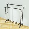 Floor Standing Clothes Rack Modern Simplicity Multilayer with Hooks Clothes Hanger Space Saving Widening and Raising Coat Hanger
