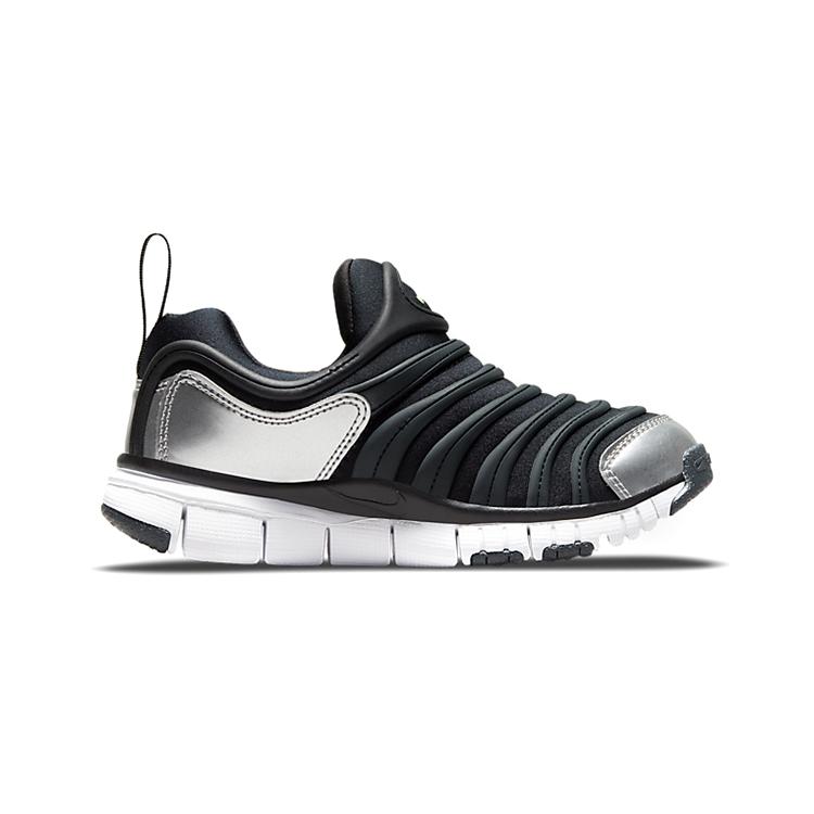 Nike Dynamo Free Slip Resistant, Abrasion Resistant, Breathable, Lightweight Cushioning Low top Kids Lifestyle Shoes 343738-028