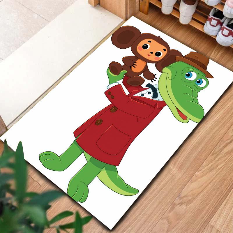 Cheburashka Carpet Rug for Living Room Bedroom Home Sofa Decoration,Kids play Nonslip Floor Mat