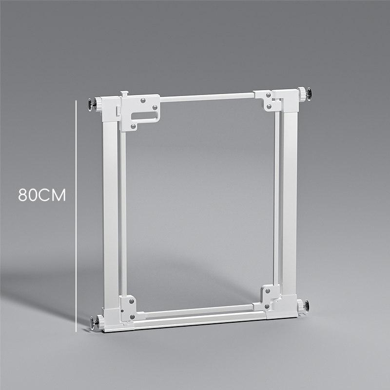 

Thickened Acrylic Pet Gate Cat Dog Barrier with 80/125CM Height Transparent Indoor Pet Isolation Gate No Drilling Required Width 69-76cm