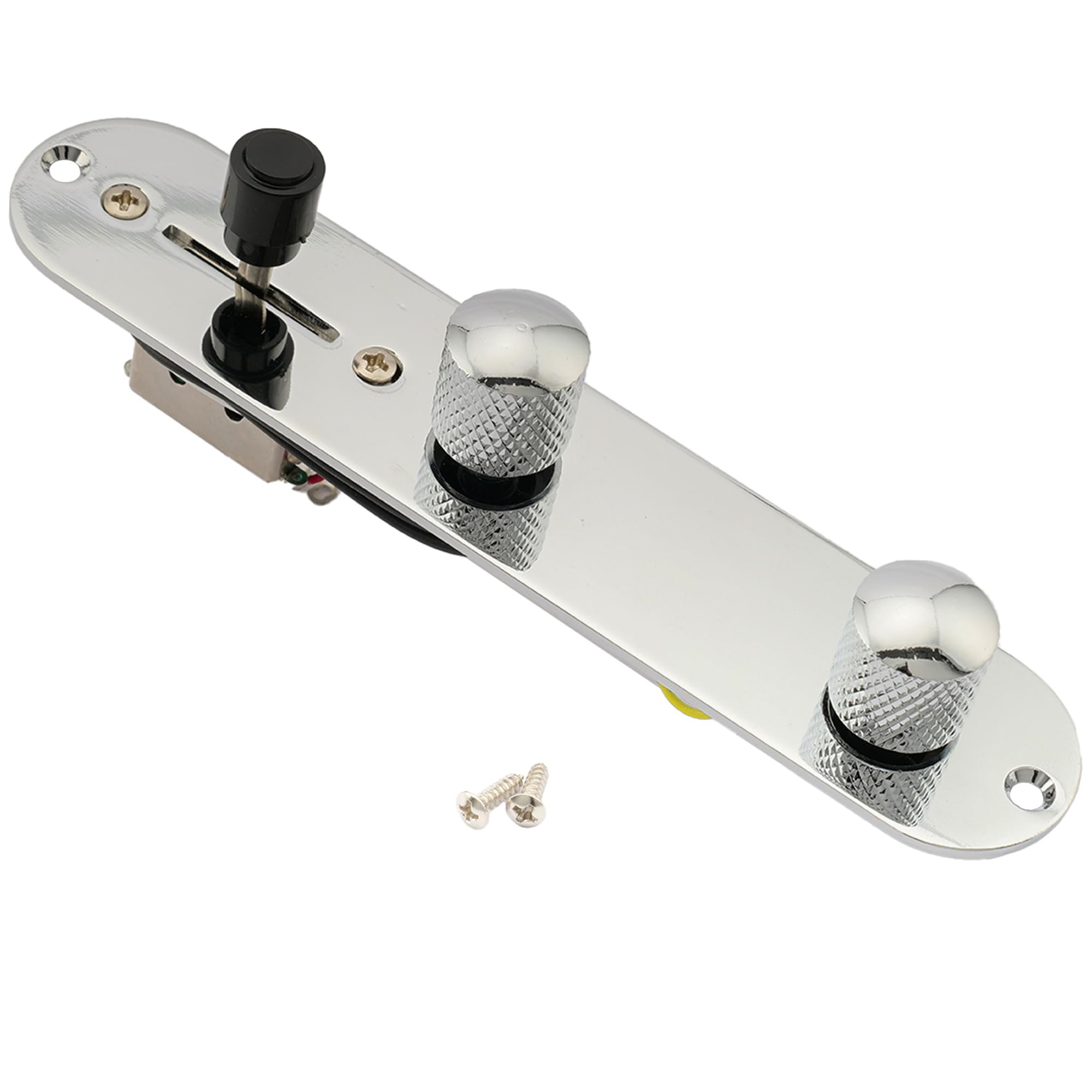 

Musiclily Basic 32 мм Telecaster з готовою платою керування для електрогітари Tele з 3-стороннім хромованим перемикачем,
