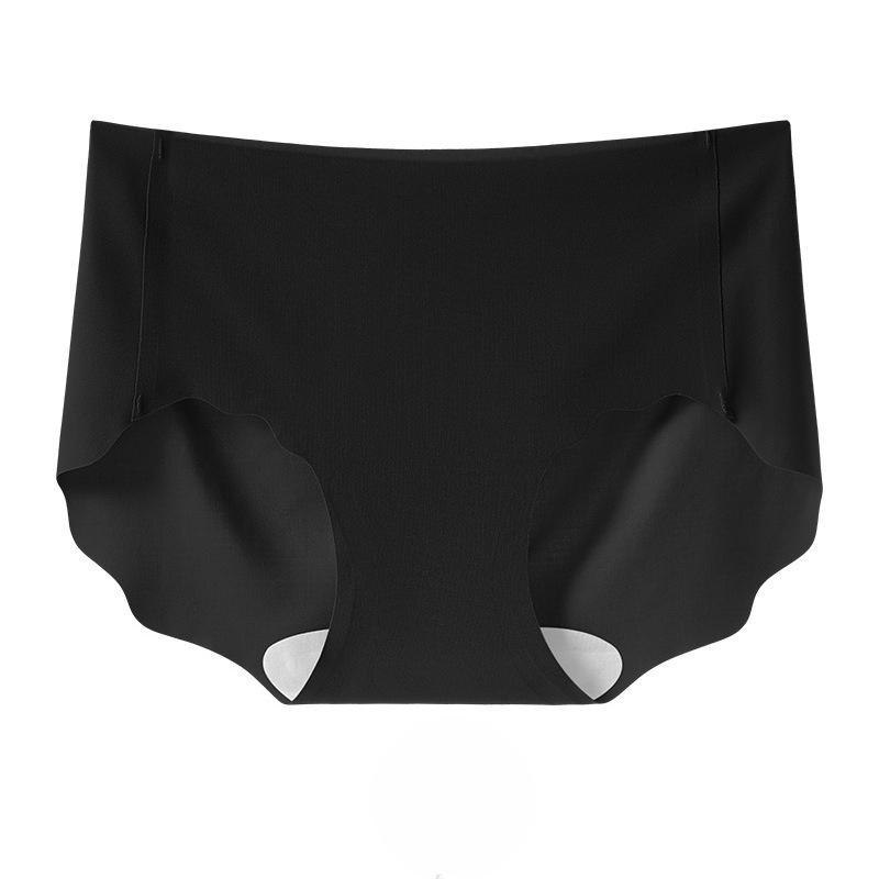 Lady Plus Size Summer Camellia Fragrance Without A Scratch Mulberry Silk 10A Antibacterial Extension Crotch Triangle Briefs