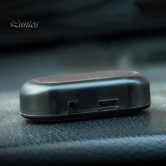 Car Solar Power Simulated Dummy Alarm Anti-Theft LED Flashing Security Light Fake Automotive Warning Lamp