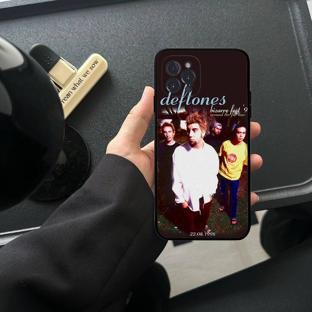 

Альтернативная метал-группа Deftones Чехол для телефона Для IPhone 11 13 16 12 17 14 15 Pro Max Plus Мягкая прозрачная задняя крышка Coque iPhone 17 Pro
