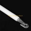 F26C Window Blind Wand Replacement with Hook and Handle Vertical Blind Stick for Smooth Operating Plastic Curtain Pull Rod