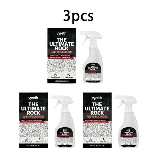 Vyreth Gravel Fixing Glue 237ml Waterproof Frost Resistant Transparent Adhesive for Pebbles Sawdust Courtyard Paving