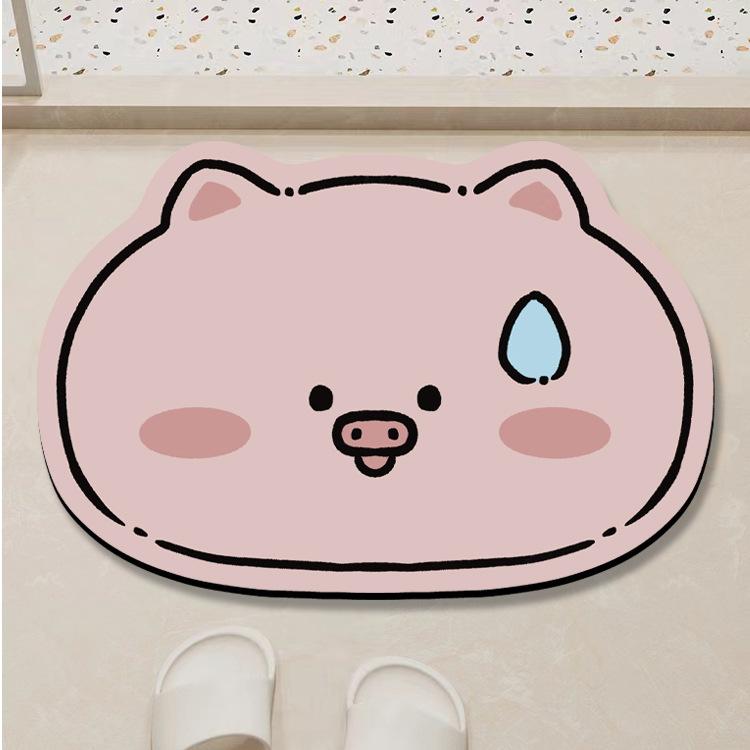 

Утолщенный туалет из трех частей, впитывающий фланелевый коврик для ванной комнаты 40*60cm