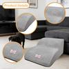 2 Step Dog Stairs Ramp Non Slip Bottom Washable Puppy Couch Ladder Multipurpose for Puppy, Car