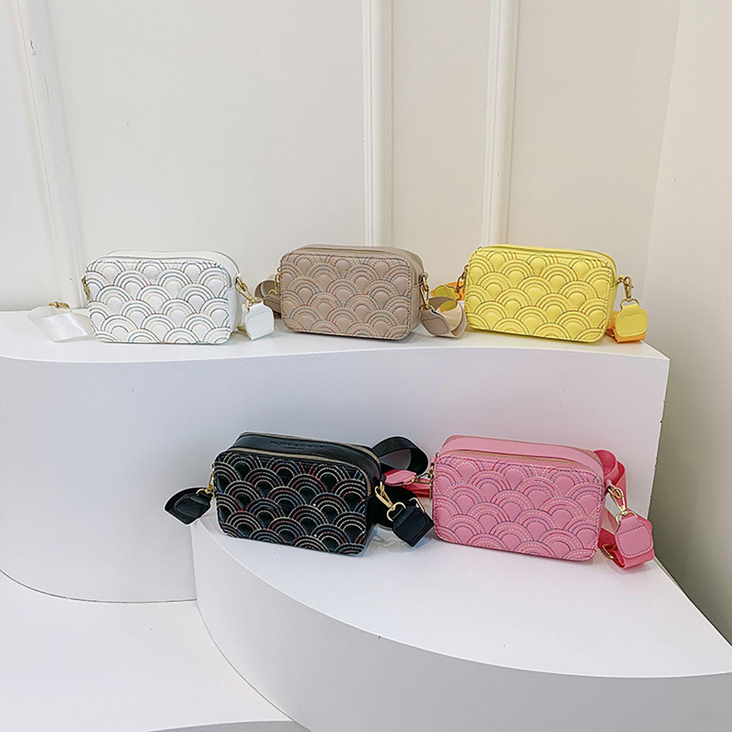 

Women K-G Shoulder Bag Fashion Ladies Zip Letter Small Square Bag Luxury Camera Designer Bags хакі