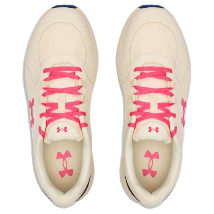 Under Armour Charged Bandit Trail 3 Fashionable Comfortable Breathable Low-Top Running Shoes Men Sneaker Butter White 6007221-142