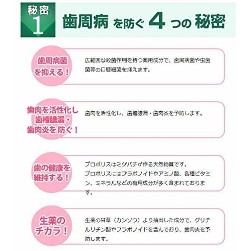 Propolis-infused Medicated Toothpaste: Propodental EX (80g) and Propodental Gel (75g). This Toothpaste Is Formulated with Propolis for Periodontal Dis