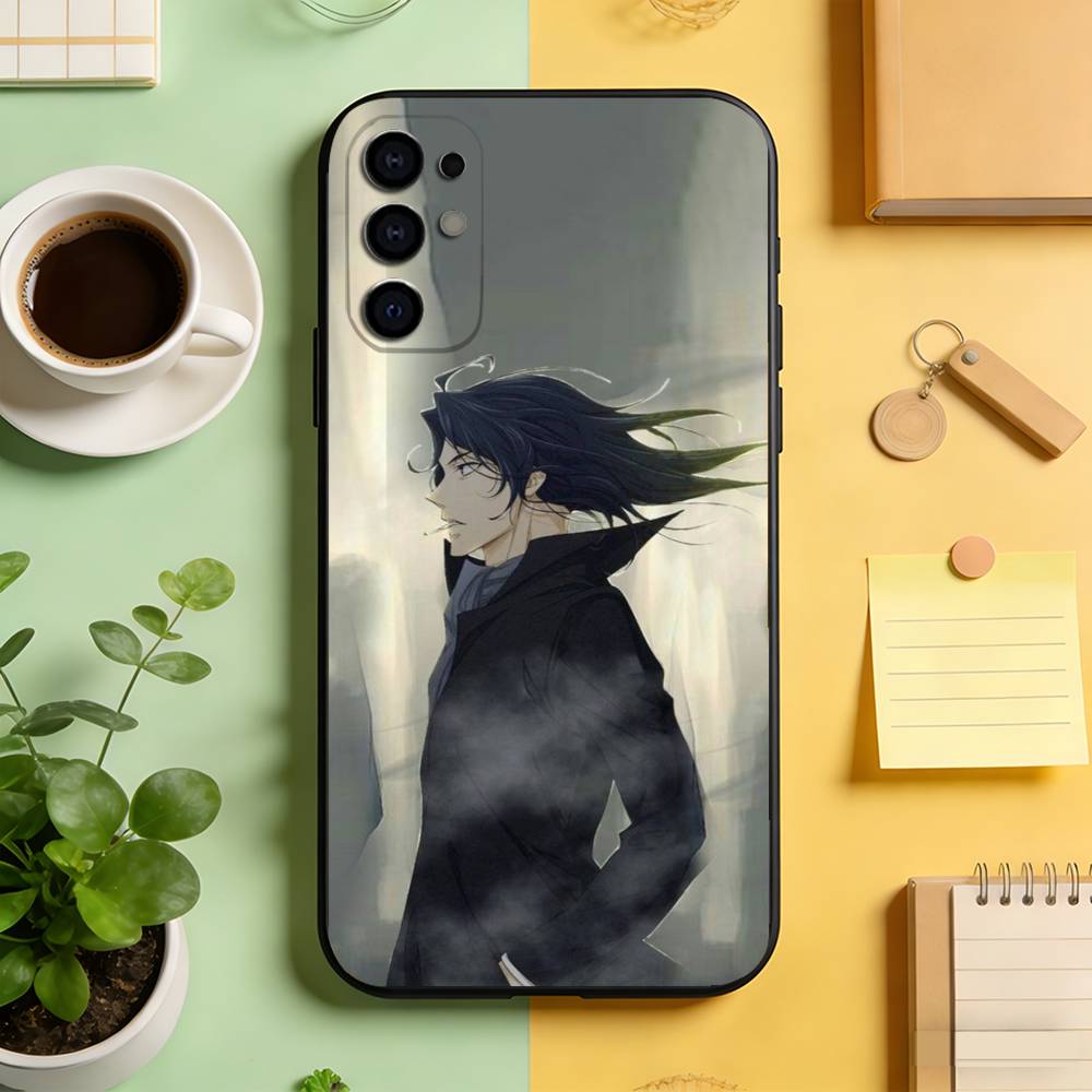 Yuukoku no Moriarty  Phone Case Black Silicone Soft For Samsung S25,S24,S21,S22,S23,S30,Ultra,S20,Plus,Fe,Lite