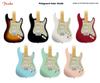 Fender 11-Hole Modern Style Stratocaster Pickguard S S S Aged White Moto
