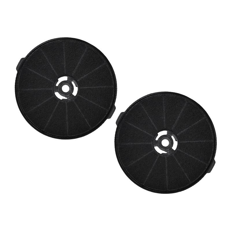 

Activated Carbon Filters 2PCS for Kitchen Range Hood Accessory Filters 140x25mm Size Designed to Reduce for Cleaner Air