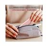 SouZou Floss Case Pink Automatic Compact Floss Stick Professional Beginner Use Drawer, Portable, Storage, & Holder, &
