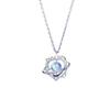 S925 High-End Planet Necklace for Girls - Light Luxury Ins Fashion Clavicle Chain, 2023 New Style Hot Item