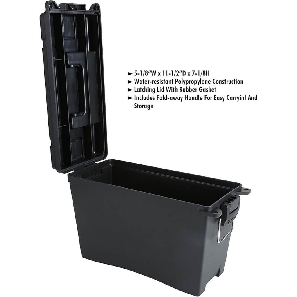 Tools Plastic Field/ Storage Boxes, Black, 84-404