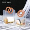 Frosted PVC Gift Tote Bags (5-Pack)