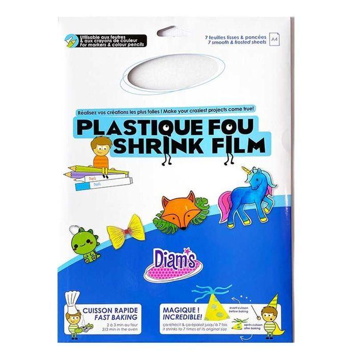 Plastique fou - DIAM'S - Transparent - 14 feuilles - Mixte - À partir de 3 ans