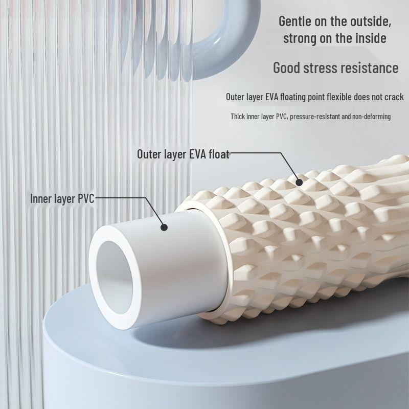 Professional Foam Roller for Muscle Relaxation and Leg Slimming - Wolf Tooth Massage Roller for Yoga and Fitness