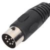 Din 8 Pin to 3.5mm MIDI Cable Male to Male 8 Pin Din to 3.5mm Cord for Musical Instrument Sound Equipment