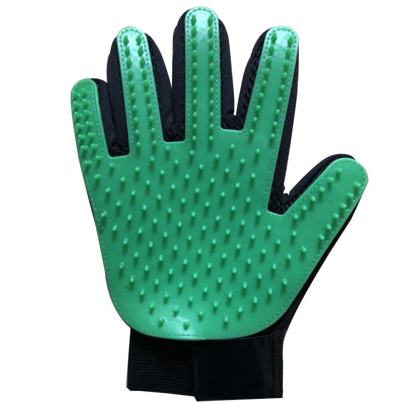 Pet Hair Removal & Grooming Silicone Gloves for Cats and Dogs