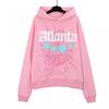 Premium Heavyweight Hooded Sweatshirt With Rhinestone Letter Print Unisex Streetwear Pullover Fall