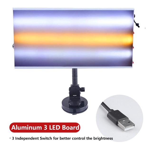 Super PDR Tools Dent Reflector LED Pdr Lamp Line Board Light Dent Repair Tools Dent Detector Use For Car Body Dent Removal