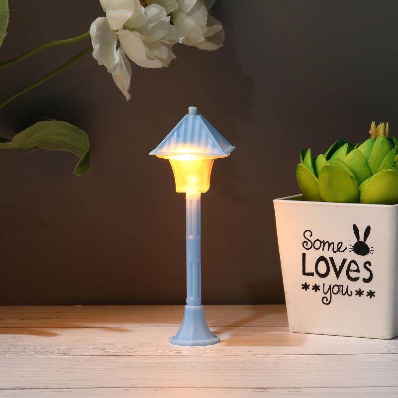 Creative Miniature Simulation Street Light Model Light Home Decoration Desktop Ornament
