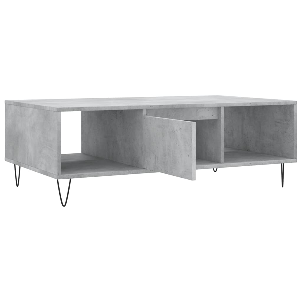 Coffee Table, Concrete Grey, 104x60x35 Cm