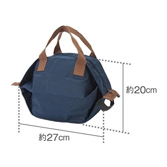 Marna Shupatto Insulated Bag S Stripe Foldable Eco Bag S444S Small